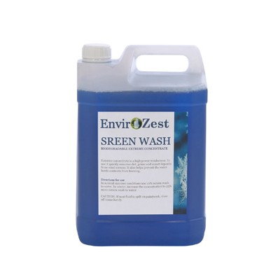 SCREENWASH - 5ltrs Biodegradable Heavy Duty Extreme Concentrate Screen Wash - 5Ltr