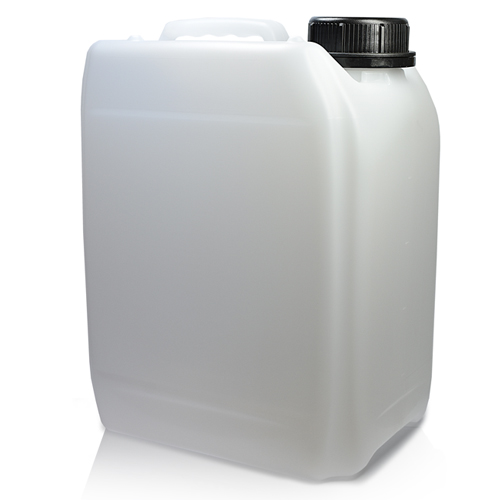 5LTR JERRY CAN PACK OF 4 £16.95 Plastic Natural Stackable UN Approved Jerry Can 1 BOX OF 4 X 5LTRS WITH T/ELID